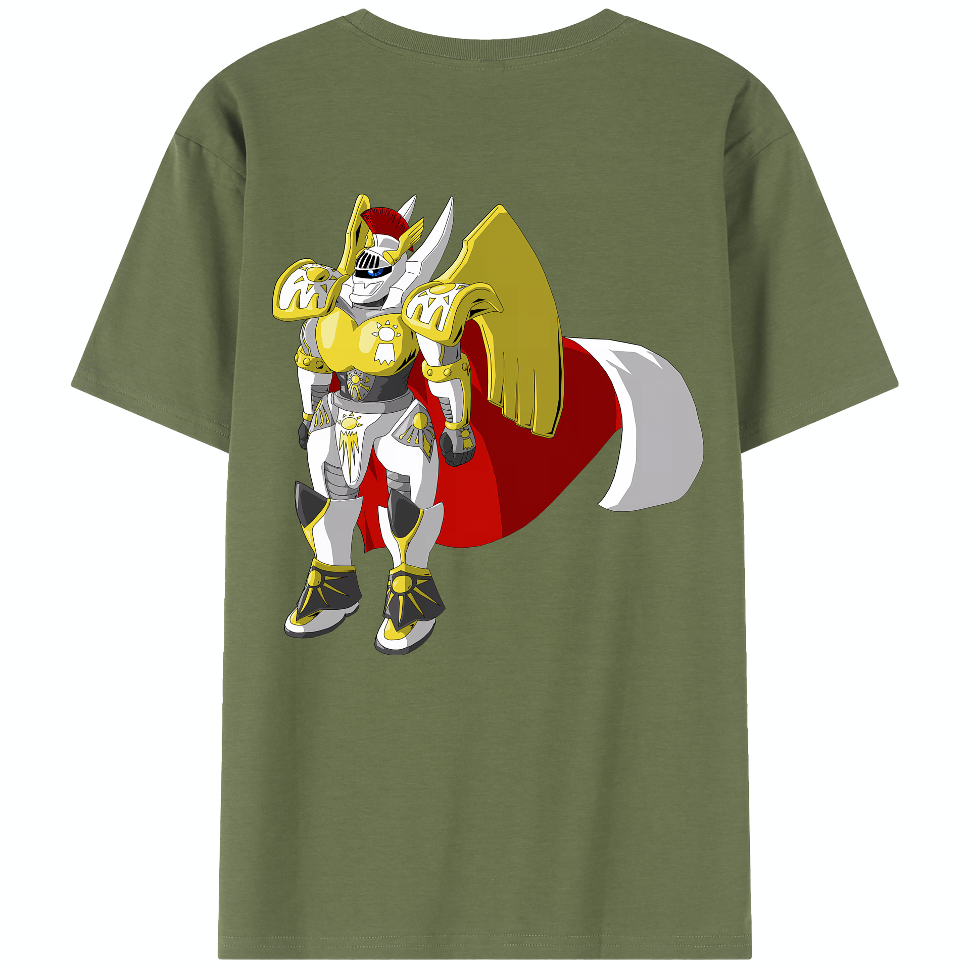 （画像用） Digimon デジタルモンスター/デジモン 綿100％半袖Tシャツ（背面プリント）